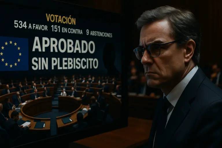 🏛️ La Unión Europea del “sí, pero sin preguntar”: tecnocracia bajo ropaje democrático